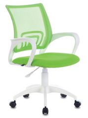 Компьютерное кресло Brabix Fly MG-396W White-Light Green 532403 (874526)