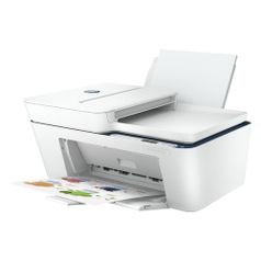 МФУ струйный HP DeskJet Plus 4130, A4, цветной, струйный, белый [7fs77b] (1412635)