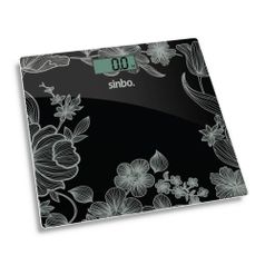 Напольные весы SINBO SBS 4429, до 180кг, цвет: черный (935755)