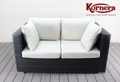 Плетёный диван 2-х местный «Лаунж»