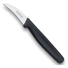 Нож кухонный Victorinox Swiss Classic (5.3103) стальной для овощей лезв.60мм прямая заточка черный (1415081)