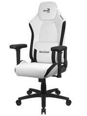 Компьютерное кресло AeroCool Crown Leatherette Moonstone White (878432)