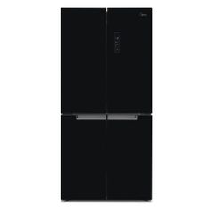 Холодильник Midea MRC518SFNGBL, трехкамерный, черный (1417910)