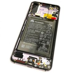 HUAWEI Модуль (дисплей+тачскрин) для телефона Huawei P20 Pro/ CLT-L09 в рамке с АКБ (Серебро (Silver)) (2493c56)