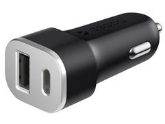 Зарядное устройство Deppa USB A + USB Type-C QC 3.0 Power Delivery 18W Black 11293 (782476)