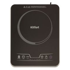 Плита Электрическая Kitfort КТ-102 черный стеклокерамика (настольная) (935441)