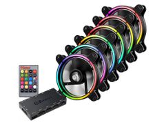 Вентилятор Enermax T.B.RGB 120mm 6шт UCTBRGB12-BP6 (694626)