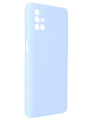 Чехол Pero для Samsung M51 Liquid Silicone Light Blue PCLS-0043-LB (854563)