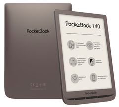 Электронная книга PocketBook 740 Dark Brown PB740-X-RU Выгодный набор + серт. 200Р!!! (519320)