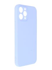 Чехол Pero для APPLE iPhone 12 Pro Max Liquid Silicone Light Blue PCLS-0026-LB (854455)