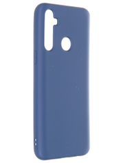 Чехол Krutoff для Realme 6i Silicone Case Blue 12387 (817556)