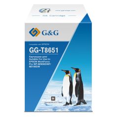 Картридж G&G GG-T8651, черный / GG-T8651 (1428650)