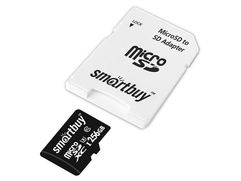 Карта памяти 256Gb - SmartBuy MicroSDXC Class 10 Pro UHS-I U3 SB256GBSDCL10U3-01 с адаптером SD (836962)