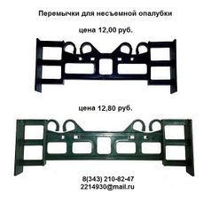 Перемычки для несъемной опалубки