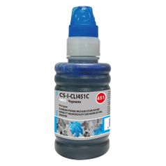 Чернила Cactus CS-I-CLI451C, 100мл, голубой (1171305)