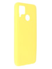 Чехол Pero для Realme C15 Liquid Silicone Yellow PCLS-0059-YW (854474)