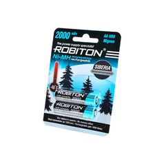 Аккумулятор AA - Robiton Siberia 2000MHAA-2 14875 BL2 (2 штуки) (497552)