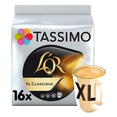 Кофе капсульный TASSIMO L’or Xl Classique, капсулы, совместимые с кофемашинами TASSIMO®, крепость 80 шт [8052167] (1458586)