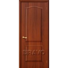 Дверь межкомнатная ламинированная Палитра Л-11 (ИталОрех) Series (20603)