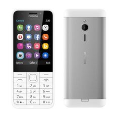 Сотовый телефон Nokia 230 Dual Sim White Silver (266392)