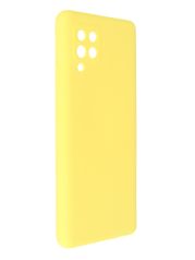 Чехол Pero для Samsung Galaxy A42 Liquid Silicone Yellow PCLS-0045-YW (854415)