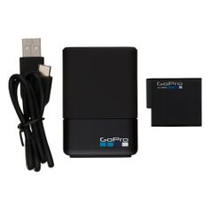 Зарядное устройство GoPro AADBD-001-RU, Li-Ion, 1220мAч, для экшн-камер GoPro Hero5/6/7 (1096974)