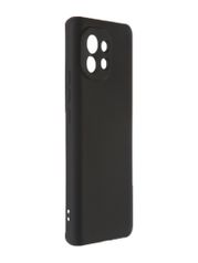 Чехол Krutoff для Xiaomi Mi 11 Silicone Case Black 12470 (817582)