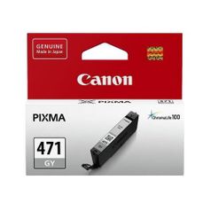 Картридж Canon CLI-471GY, серый / 0404C001 (330018)