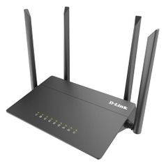 Wi-Fi роутер D-Link DIR-822/RU/R4A, черный (1604107)