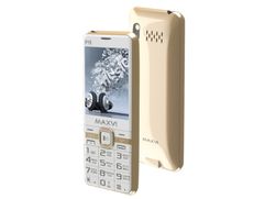 Сотовый телефон Maxvi P15 White Gold (554662)