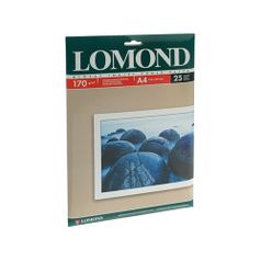 Бумага Lomond 102143 A4/170г/м2/25л./белый глянцевое для струйной печати (730920)