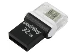 USB Flash Drive 32Gb - SmartBuy Poko OTG SB32GBPO-K (816103)