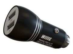 Зарядное устройство WIIIX 2xUSB Black UCC-2-17 (844156)