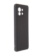 Чехол Brosco для Xiaomi Mi 11 Matte Black XM-MI11-COLOURFUL-BLACK (835930)