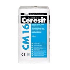 Клей для плитки Ceresit СМ16 (25кг) эластичный (17187)