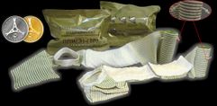 Пакет перевязочный медицинский индивидуальный с эластичным бандажом ППИ(Э) (15) с 2 подушками - "АППОЛО"
