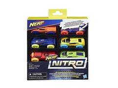 Игрушка Hasbro Nerf Nitro Машинки 6 шт C3171 (588341)