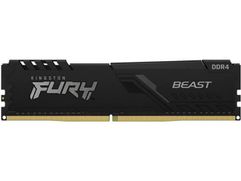 Модуль памяти Kingston Fury Beast Black DDR4 DIMM 3200Mhz PC25600 CL16 - 4Gb KF432C16BB/4 (863488)