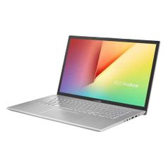 Ноутбук ASUS VivoBook X712FA-BX026T, 17.3", Intel Core i5 8265U 1.6ГГц, 8Гб, 2Тб, 128Гб SSD, Intel UHD Graphics 620, Windows 10, 90NB0L61-M00280, серебристый (1109664)