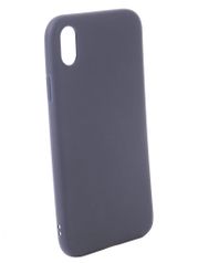 Чехол Zibelino для APPLE iPhone XR Soft Matte Blue ZSM-APL-XR-BLU (603802)