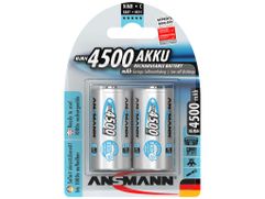 Аккумулятор C - Ansmann MaxE 4500mAh BL2 (2 штуки) 5035352-RU / 16228 (835006)