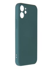 Чехол Pero для APPLE iPhone 12 mini Liquid Silicone Dark Green PCLS-0024-NG (854457)