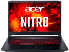 Ноутбук Acer Nitro 5 AN517-52-784G Black NH.QAWER.00C (Intel Core i7 10750H 2.6 GHz/8192Mb/1Tb HDD + 256Gb SSD/nVidia GeForce RTX 3060 6144Mb/Wi-Fi/Bluetooth/Cam/17.3/1920x1080/Windows 10) (873880)