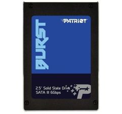 Твердотельный накопитель Patriot Memory Burst 240Gb PBU240GS25SSDR Выгодный набор + серт. 200Р!!! (808984)