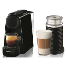 Капсульная кофеварка DELONGHI Nespresso Essenza mini Bundle EN85.BAE, 1260Вт, цвет: черный [0132191769] (1096088)