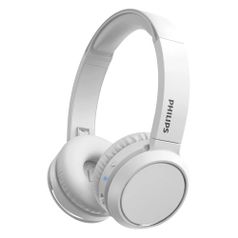 Гарнитура Philips TAH4205WT/00, Bluetooth, накладные, белый (1438359)