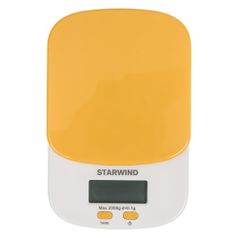 Весы кухонные STARWIND SSK2158, оранжевый (317448)