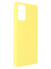 Чехол Pero для Samsung Note 20 Liquid Silicone Yellow PCLS-0040-YW (854660)