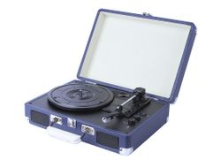 Проигрыватель Crosley Cruiser Deluxe Portable Blue CR8005D-BL (660811)