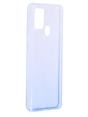 Чехол iBox для Samsung Galaxy A21s Crystal Silicone Gradient Blue УТ000021207 (748591)